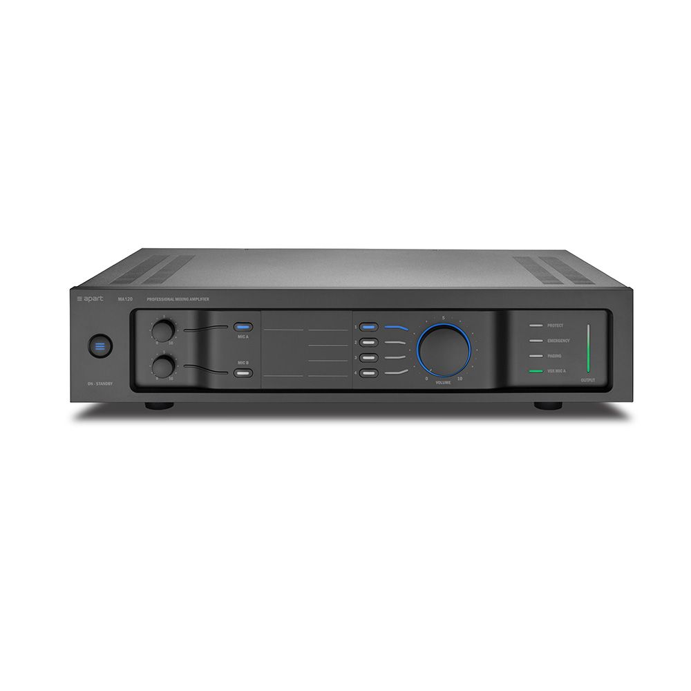 Biamp apart ma120 amplificador de mezcla de 1 zona