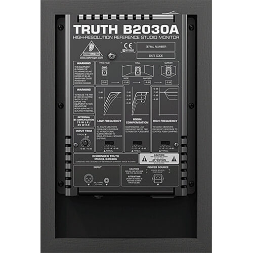 Behringer b2030a bafle monitor de 2 vías de 6 pulgadas