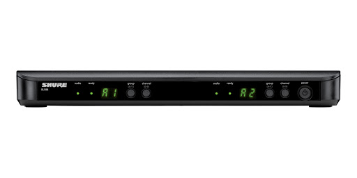 Shure general Shure blx88 receptor inalámbrico doble, diversity, con 2 antenas de 1/4 onda