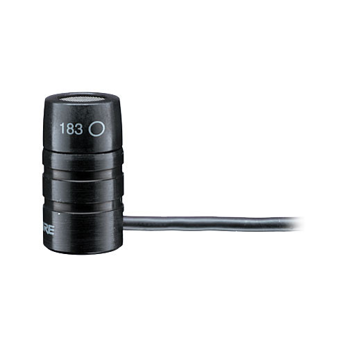 Shure general Shure wl183 micrófono lavalier omnidireccional tqg