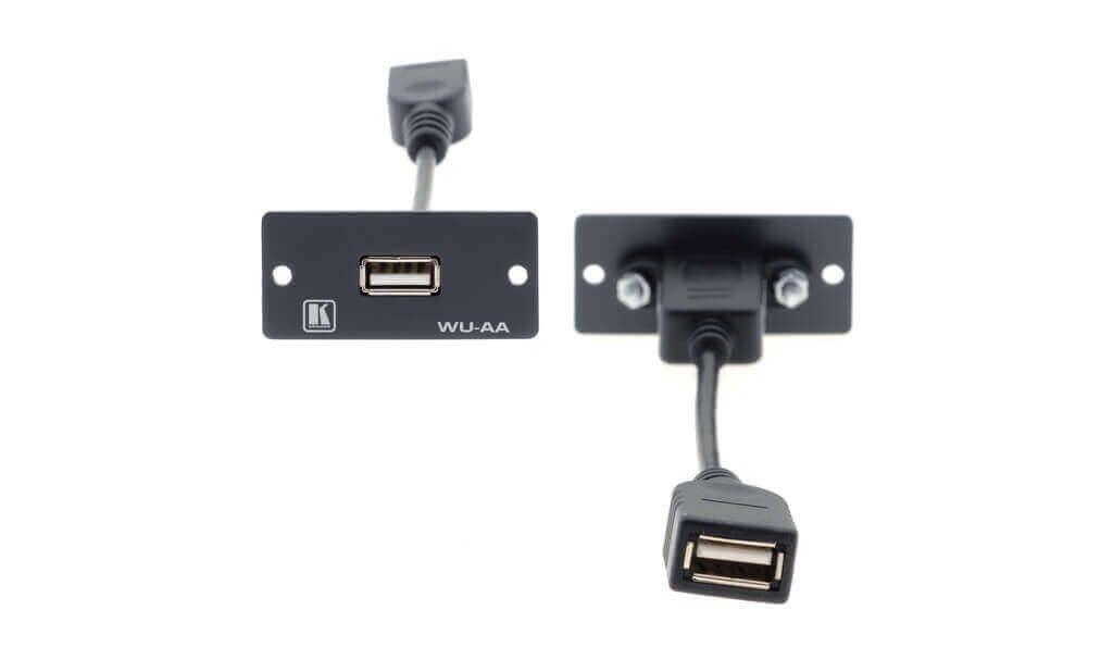 Kramer wu-Aa placa de pared con inserción de usb tipo a