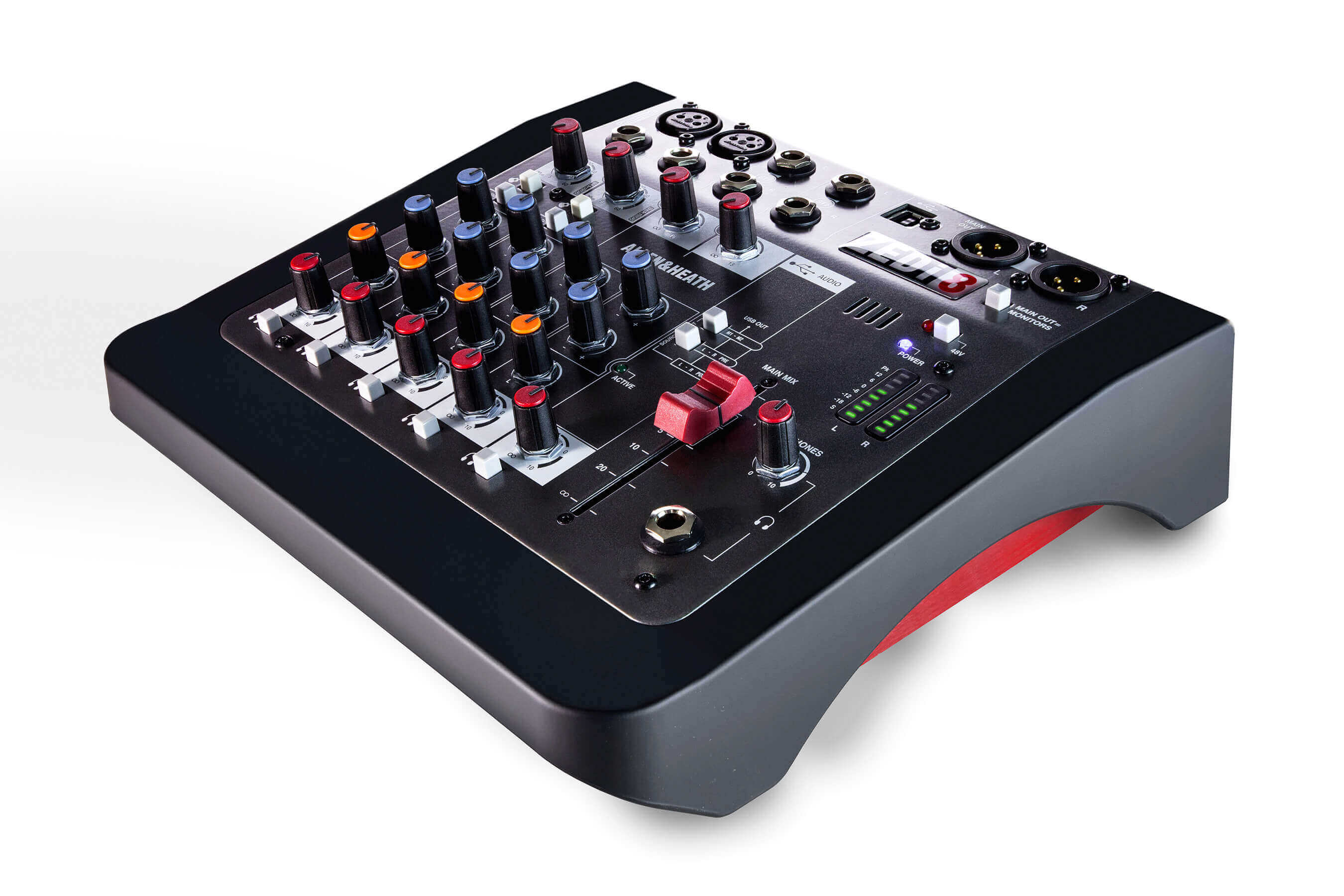 Allen   Health Allen&heath zedi-8 mezcladora analógica de 8 canales y 6 entradas.