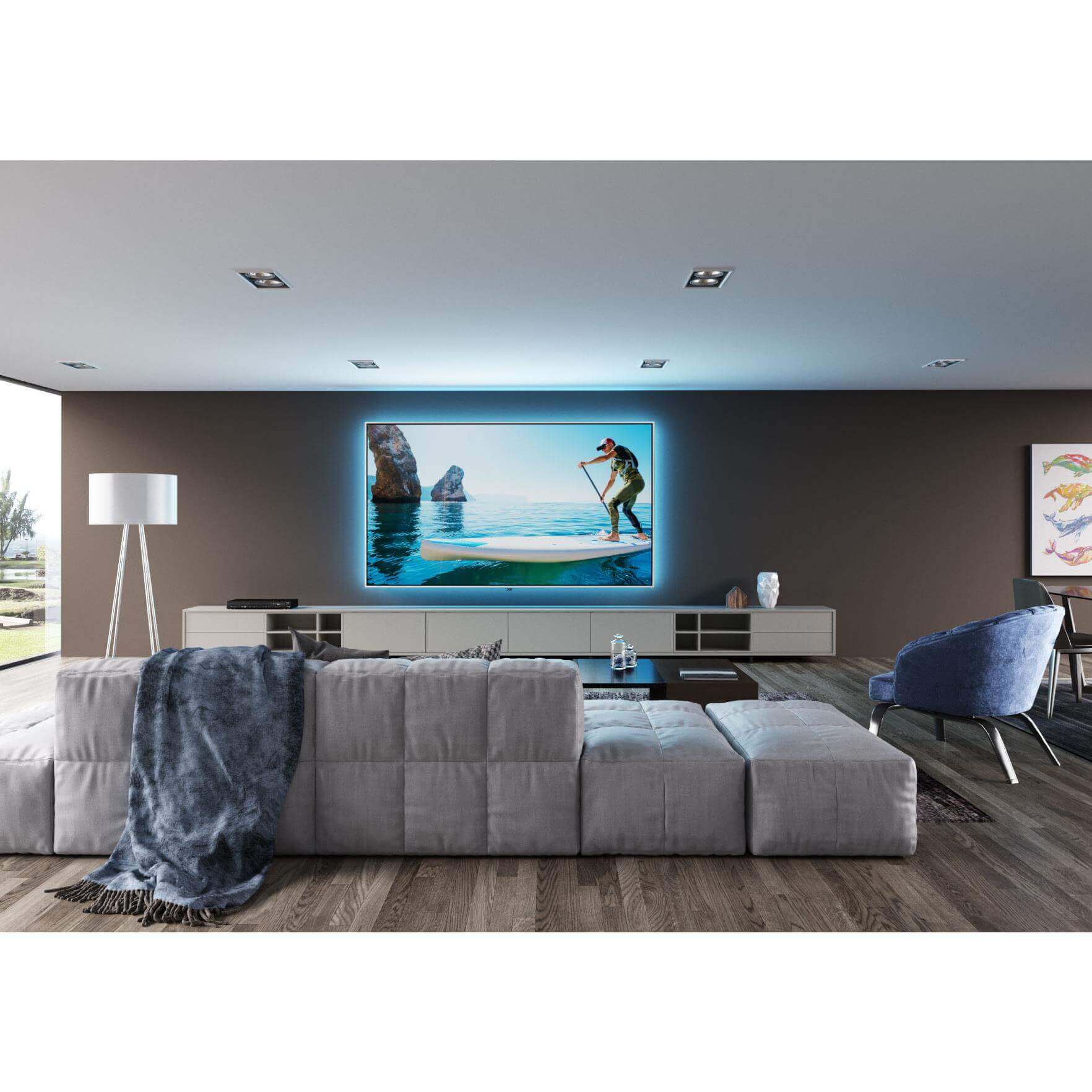 Screen Inovation Si zpt180sl8-Na-Vwna-Su-Na pantalla de proyeccion fijo de 180 pulgadas 2.2 m x 3.9 m 16: 9