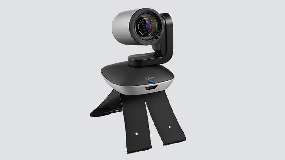 Logitech ptz pro2 cámara de video hd 1080p con funciones de panorámica/inclinación y zoom mejoradas