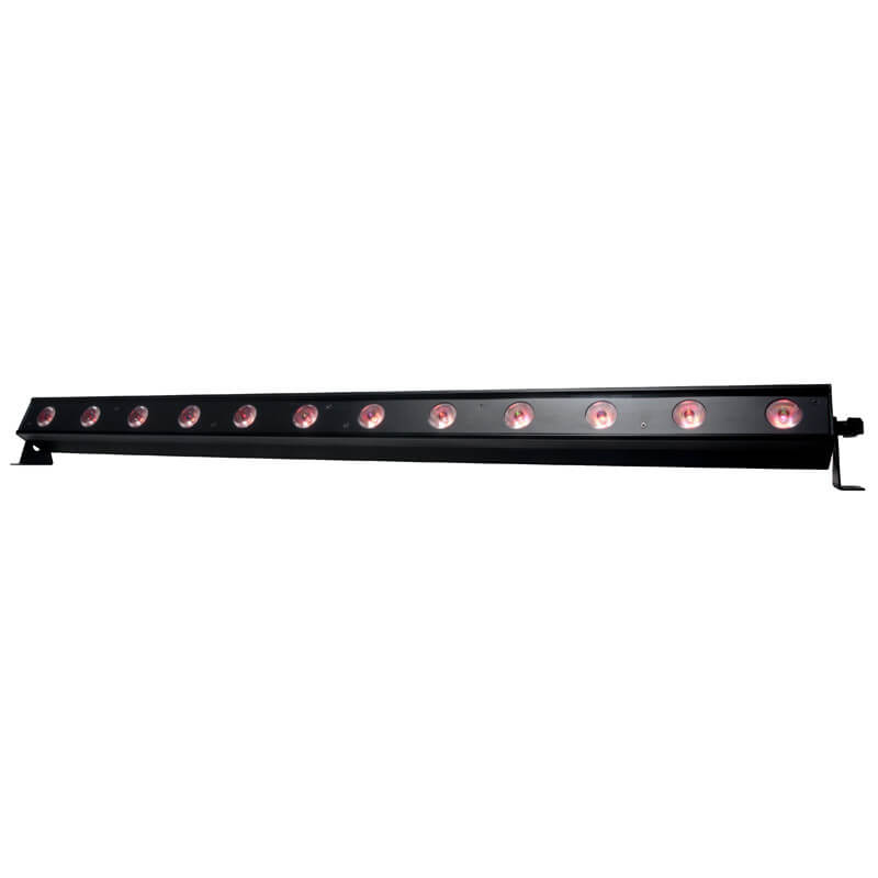 Adj ub 12h barra led de 1m con 12 leds rgbaw+ uv de 6 w
