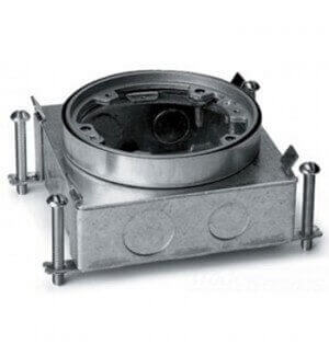 Wiremold 886b Caja Metalica Con Ajuste De Nivel De 1 Gang