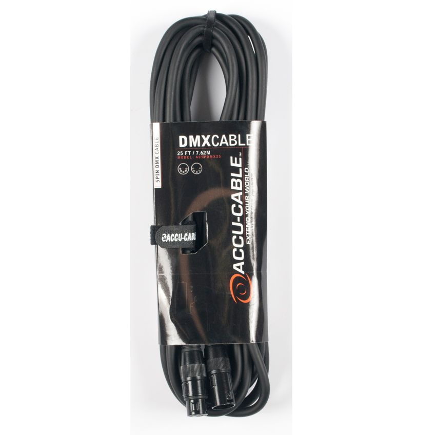 Adj Ac5pdmx25 Cable Dmx De 7.5m De 5 Pin