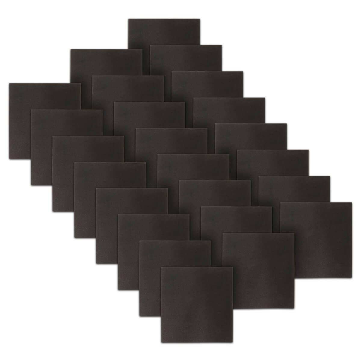 Professional Acoustic Panel Eal2-sxt24 Panel Esponja Acústica Sala De Cine Kit 24 Pzas 20x20x5cm
