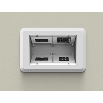 Wiremold Efsb4 Caja Con Tapa Para Muro De 4 Gangs