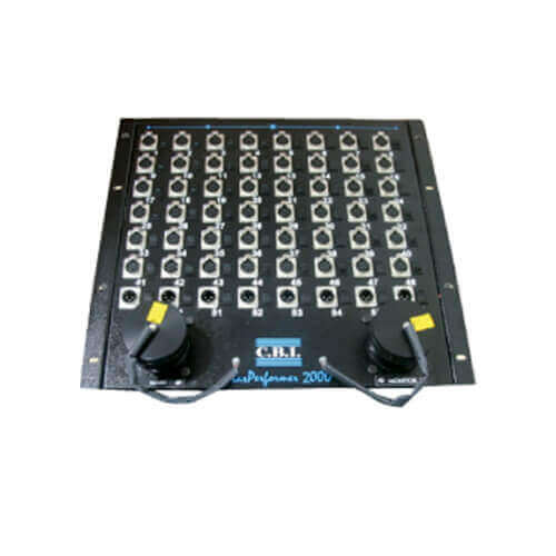 Cbi Ms40/32-200/50 Snake Profesional De 32 Canales Con 8 Retornos