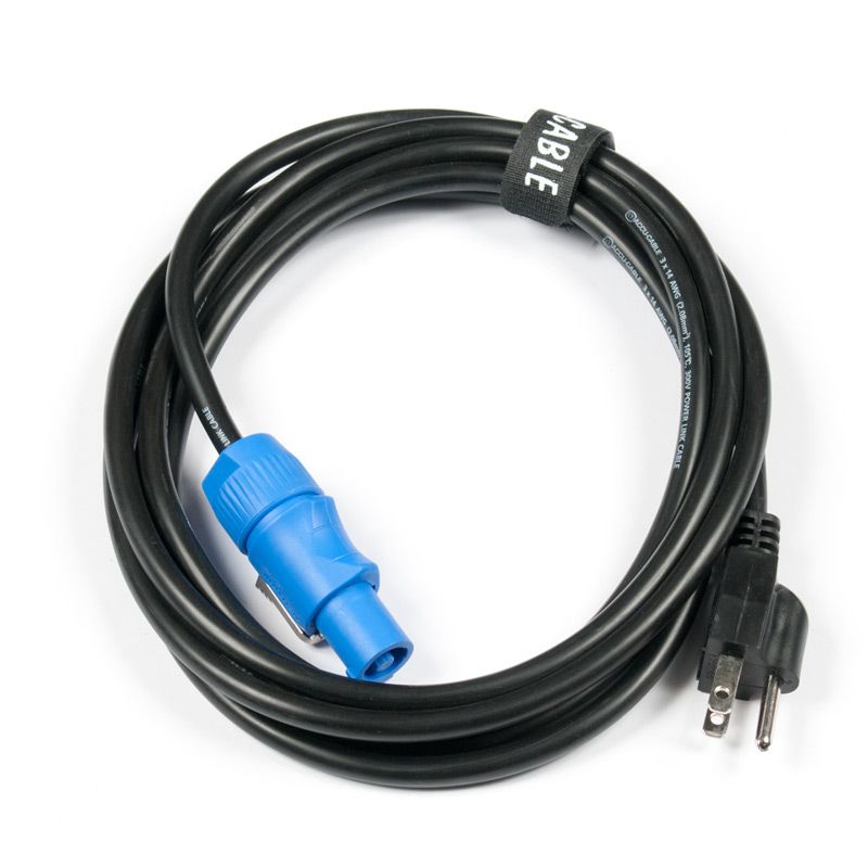 Adj Mpc10 Cable De Corriente Powercon-edison 3 Metros